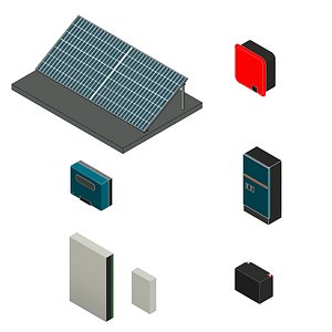 Complete Parametric Solar Panel System Pack for Revit Fully BIM Ready Families