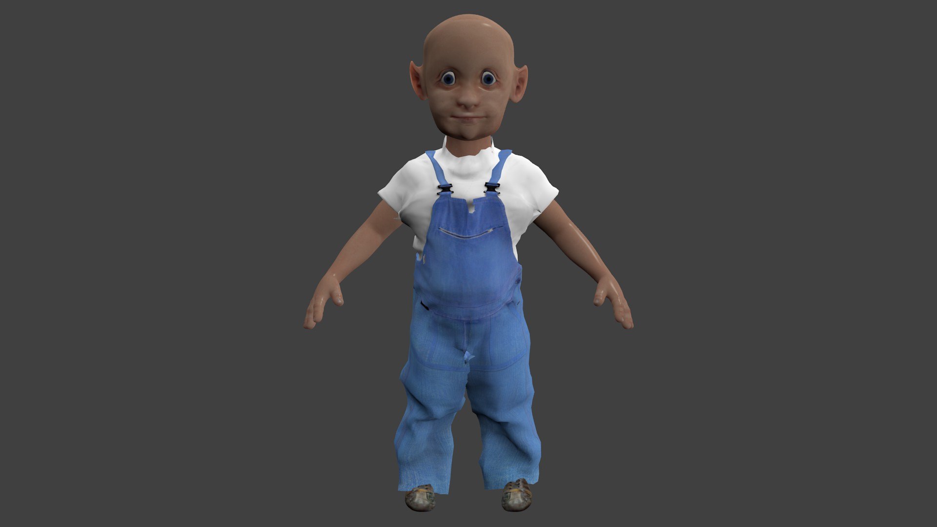 Cartoon Character Rigged X Free