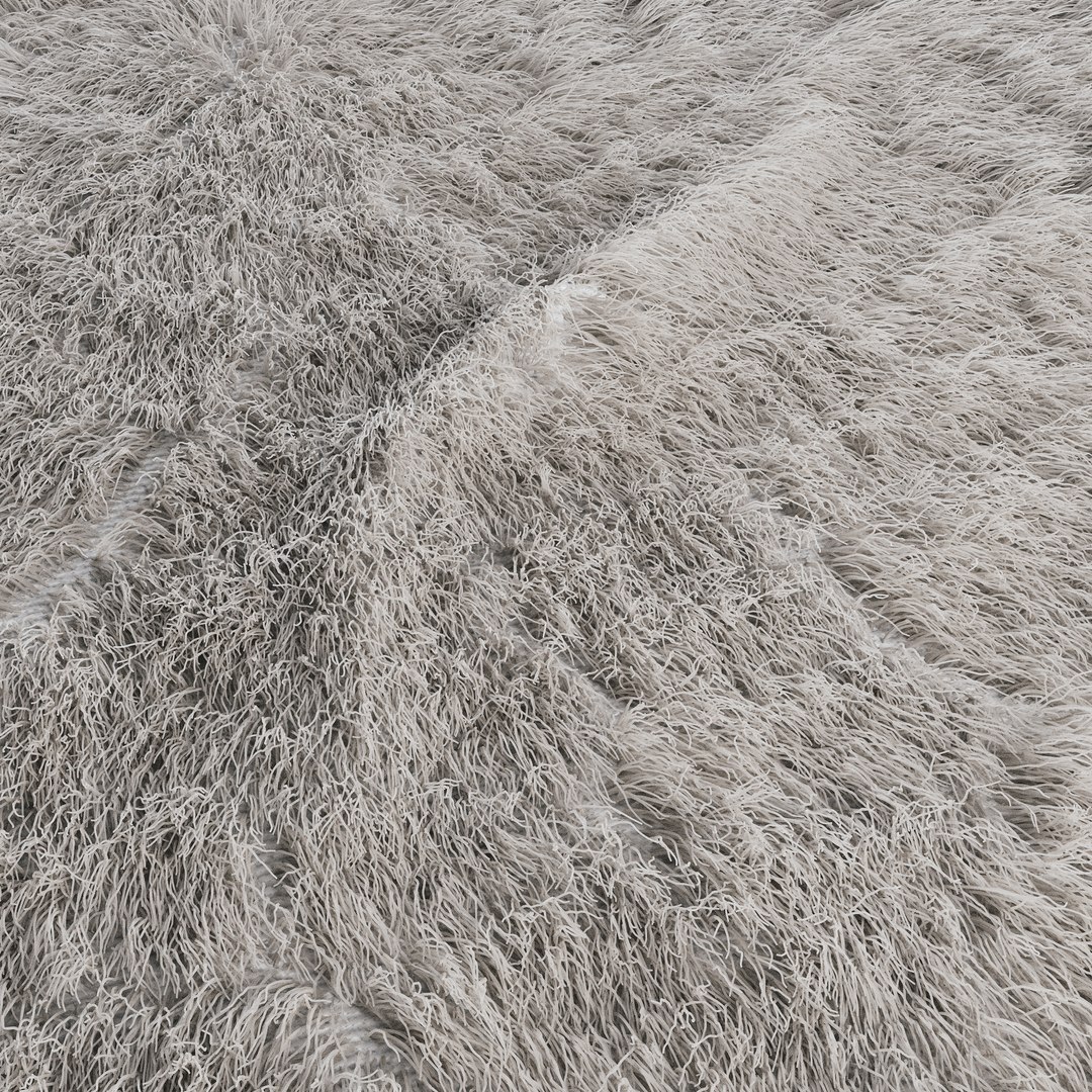 Cozy Fur Carpet Model - TurboSquid 2118645