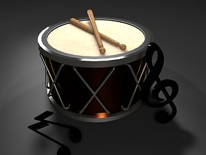 toy drum 3ds