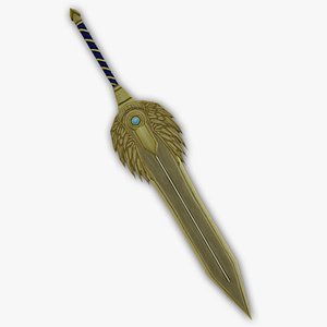 Angelic Greatsword 3D model