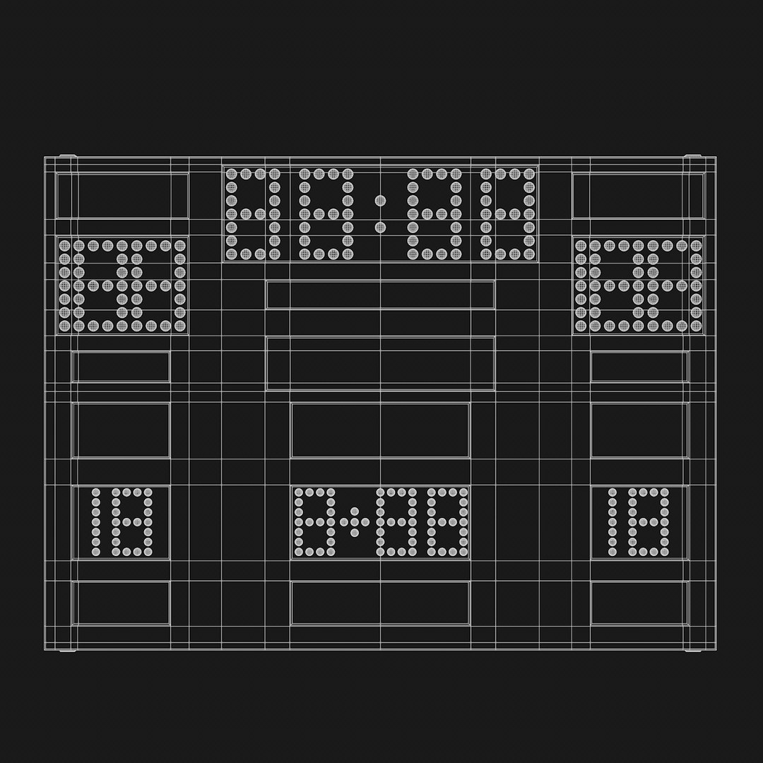 Scoreboard Sport Model - TurboSquid 1371469