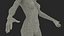 3D nude woman t-pose model