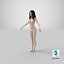 Nude Woman T-Pose