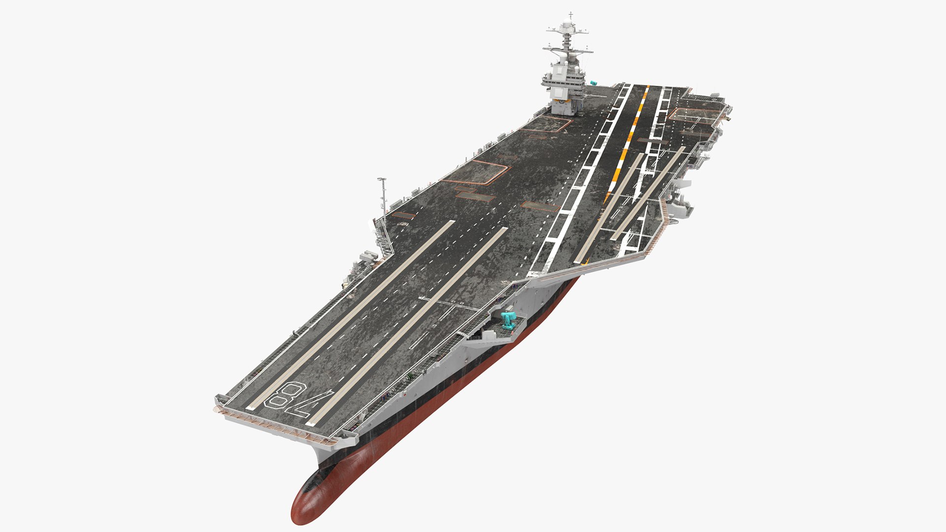 US Warships Collection 8 3D model preview
