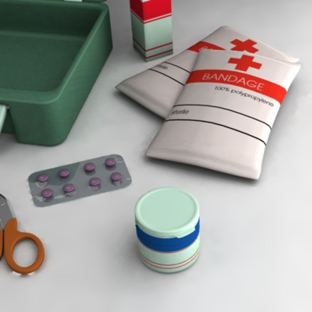 Aid Kit 3d 3ds