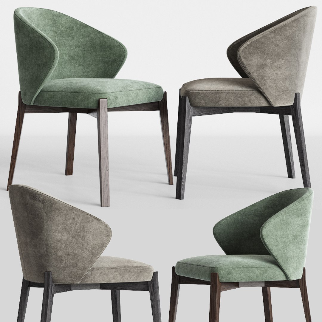 Ellen dining chair astele model - TurboSquid 1487398