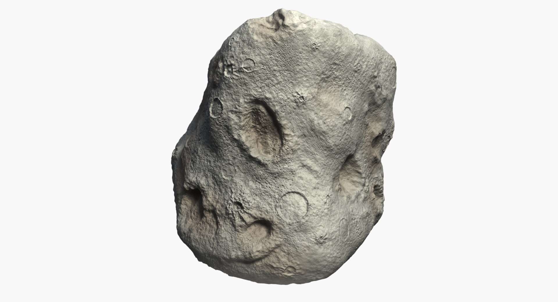 Asteroid Meteor Meteorite 3d Model