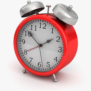 3D alarm clock model