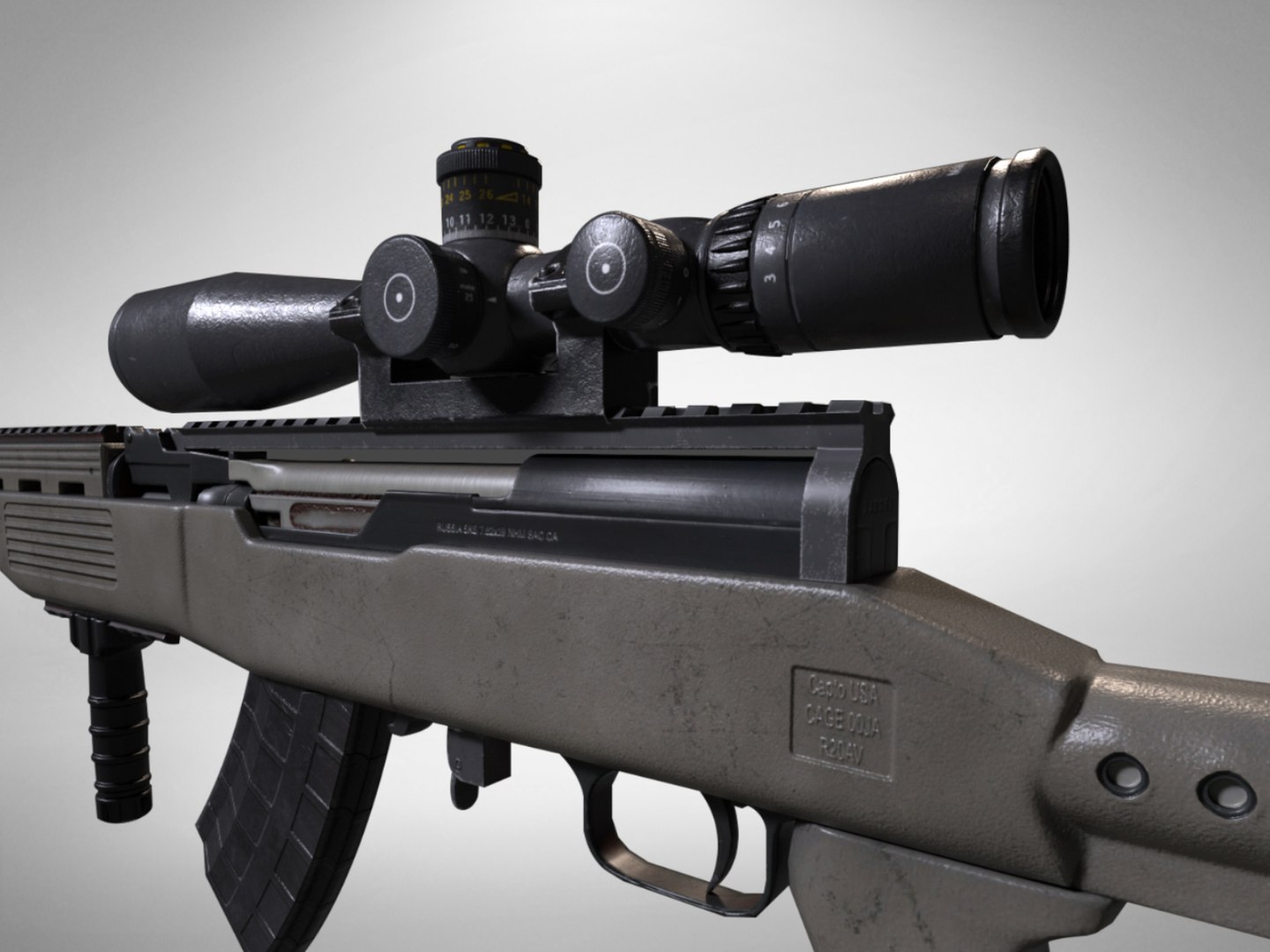 Gun Range 3D Model - TurboSquid 1352425