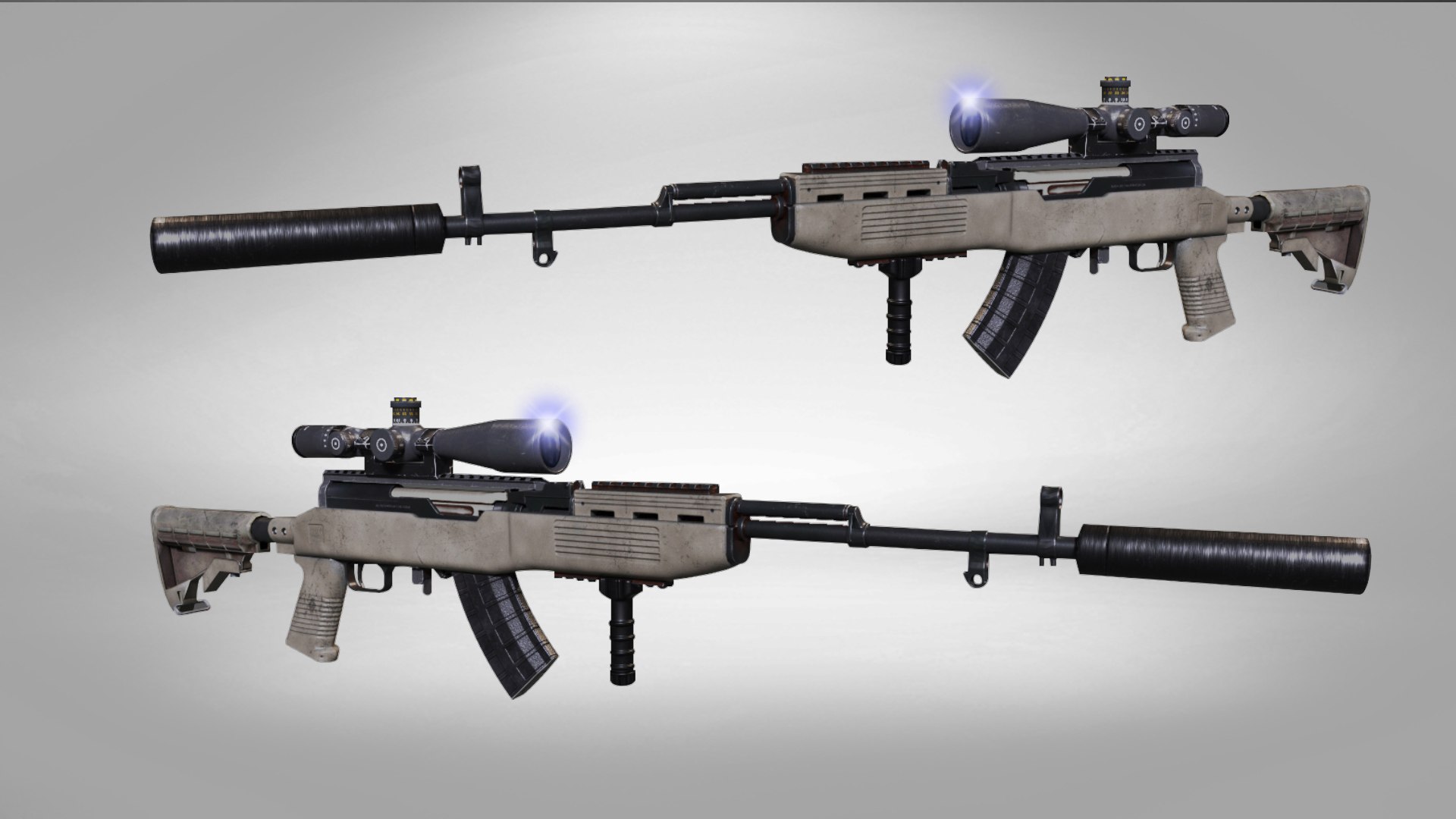Gun Range 3D Model - TurboSquid 1352425