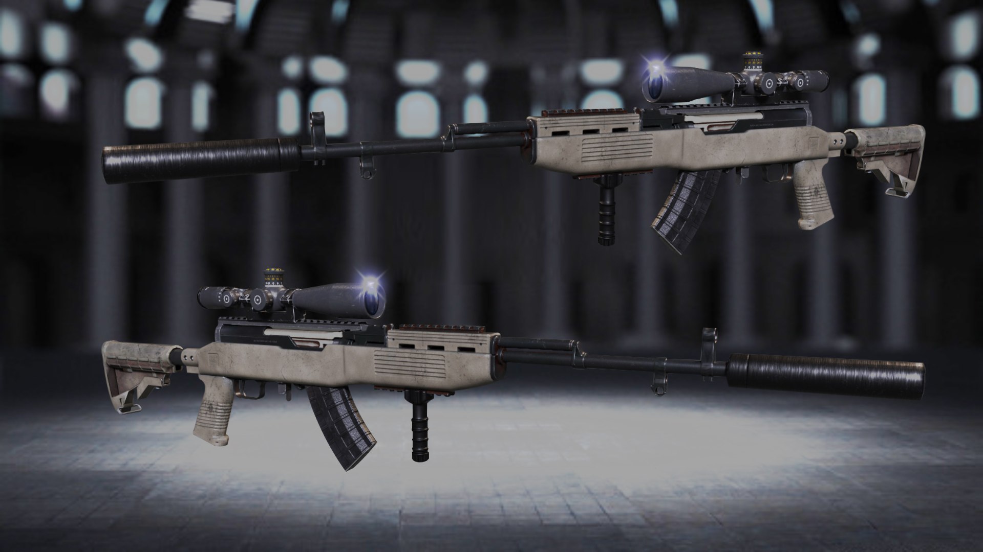 Gun Range 3D Model - TurboSquid 1352425
