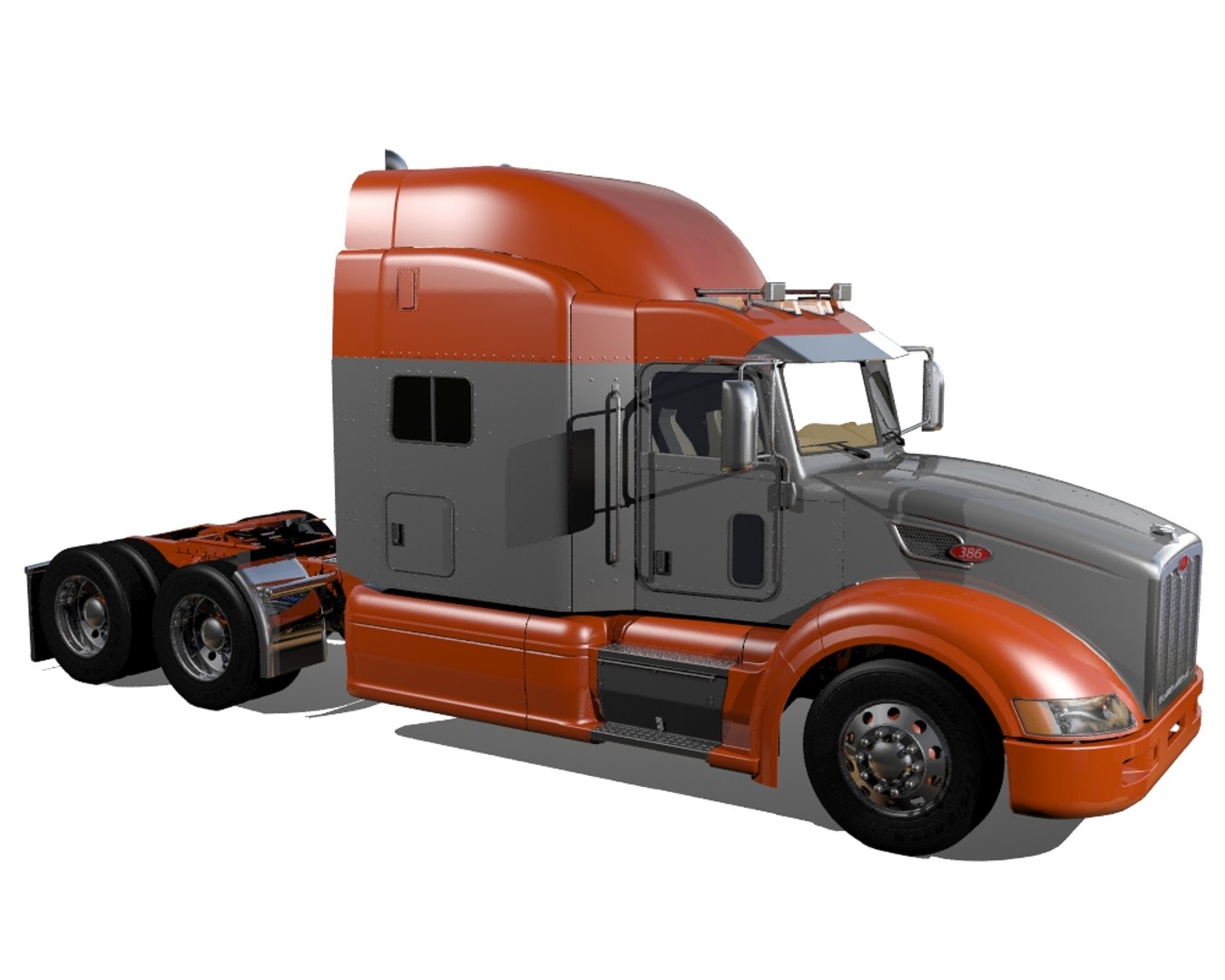 3D 386 semi truck https://p.turbosquid.com/ts-thumb/ZZ/XgVTMI/teN57xb3/04p386c/jpg/1579750496/1920x1080/fit_q87/2909e46563e6371d9eb6cc39daa2dfc8bd606082/04p386c.jpg