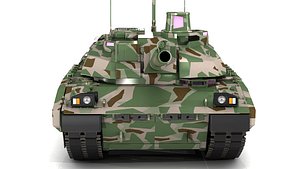 AMX-56 Leclerc 3D model