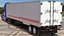 Semi Truck with Trailer Generic Rigged
