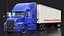 Semi Truck with Trailer Generic Rigged