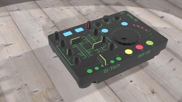 modelo 3d Dj Table gratis - TurboSquid 726353
