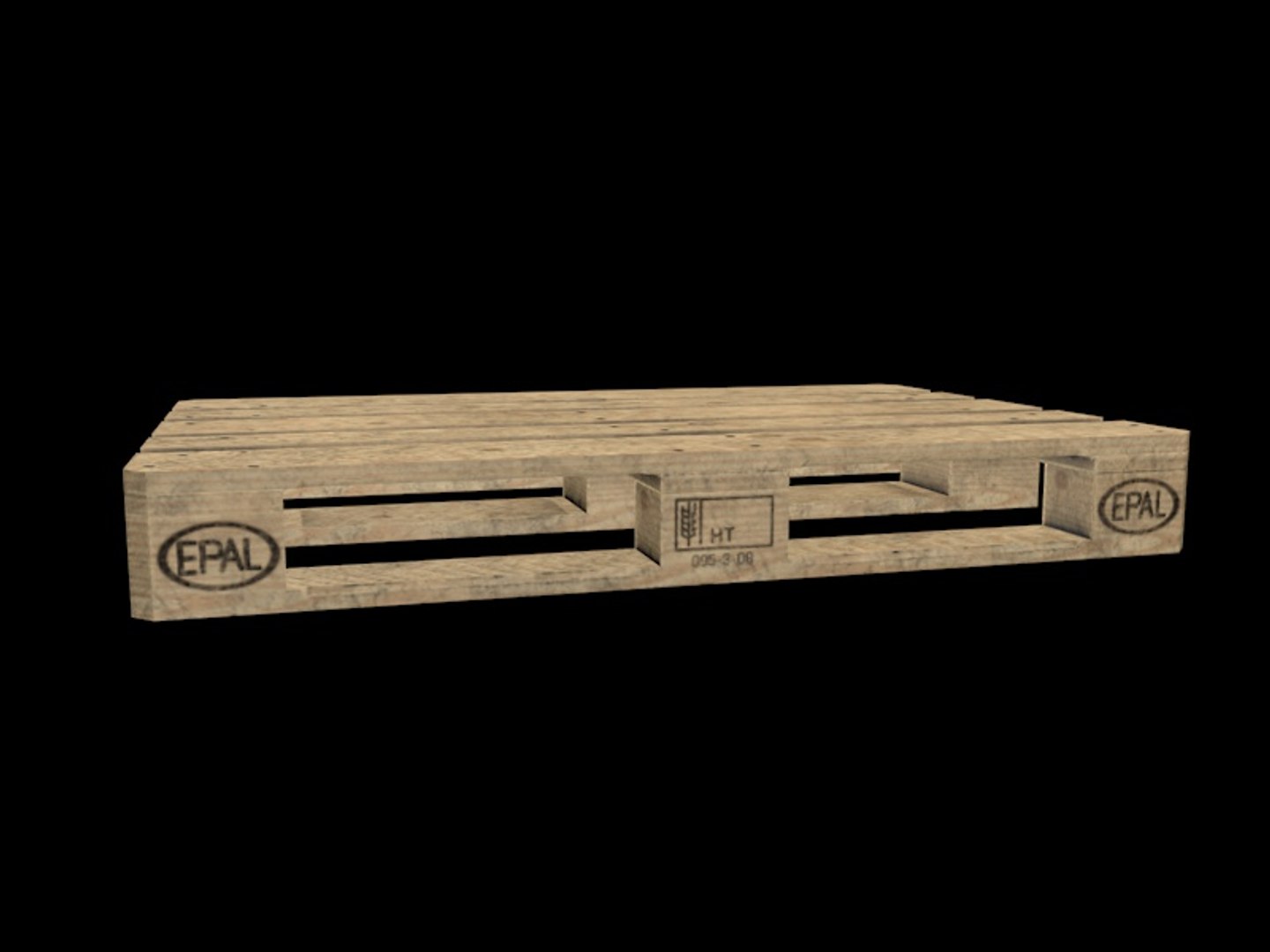 Epal-eur Pallet 3D - TurboSquid 1384493