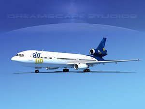 3d douglas dc-10