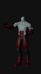 Prisoner 001 Male Rigged Blender2.8