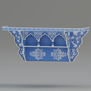 shelf designed 3D model
