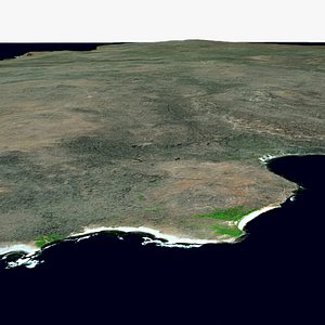 3D Espanola Island Galapagos Archipelago Ecuador