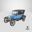3D classic t 1926 modeled
