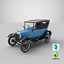 3D classic t 1926 modeled