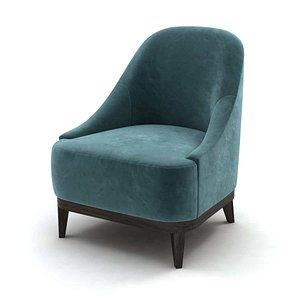 Duhram chair by Alter London 3d model