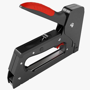 3D staple gun model