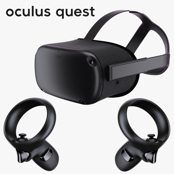 Oculus quest 2019 3D model - 1357587