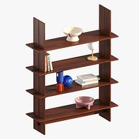 Pine Wood Shelf Unit Tottori Jotex Westwing