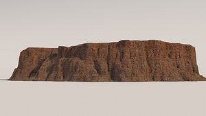 Cliff Big 3D model