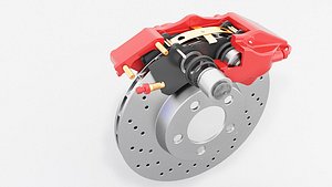 brakes disc 3D model