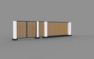 Modern fence