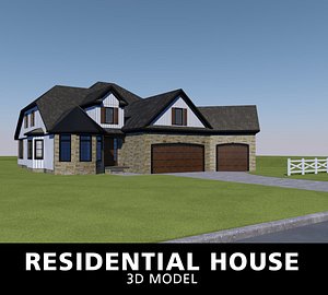 residential house 3D