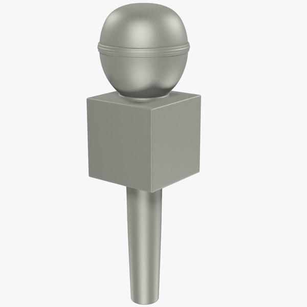 3D model microphone modelled