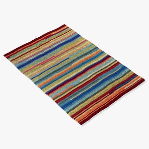 loloi rugs jl-10 multi 3d model