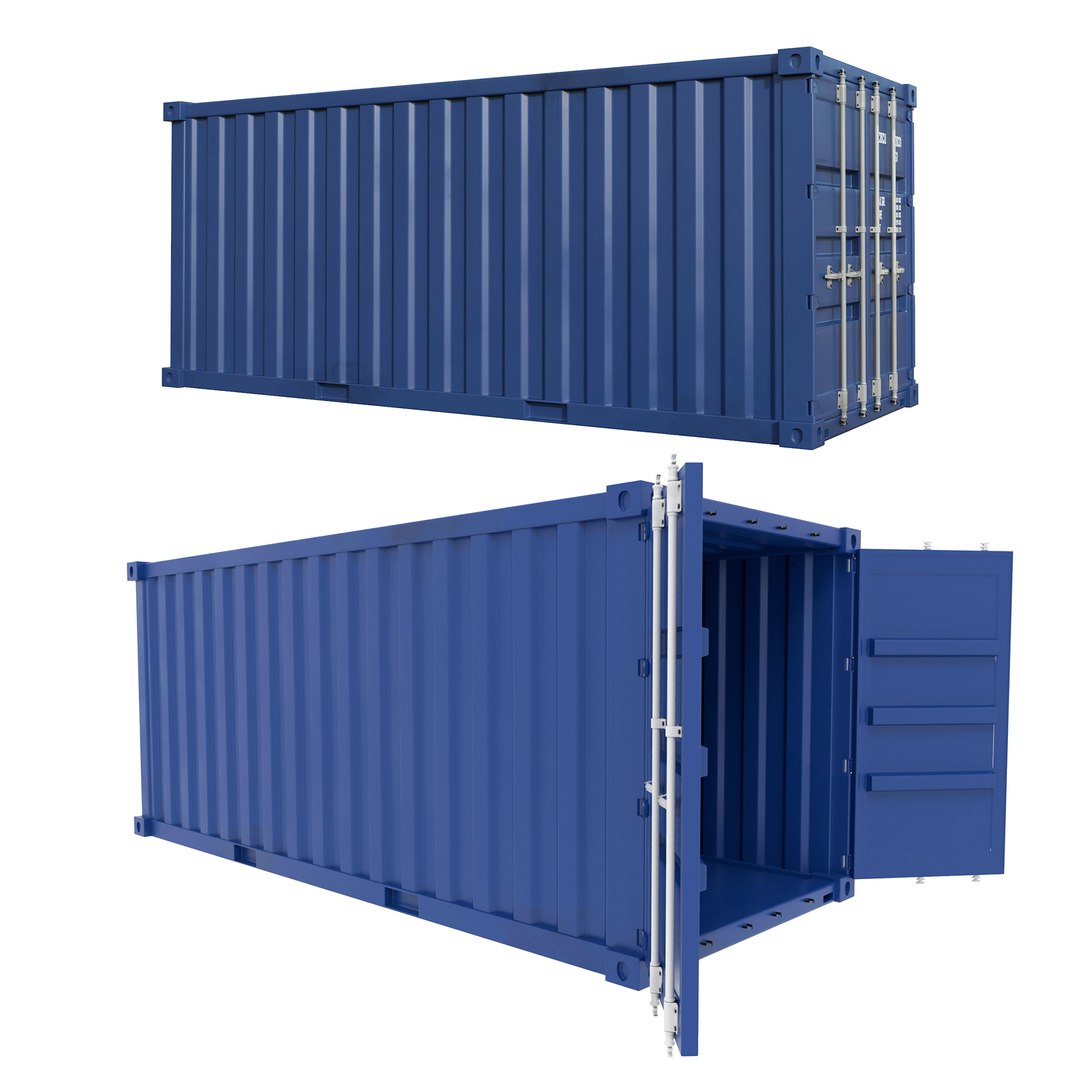 3D Cargo Container Model - TurboSquid 2247389