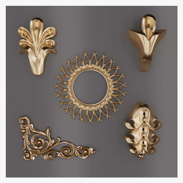 modelo 3d Trim Ornament 70 - TurboSquid 1910692