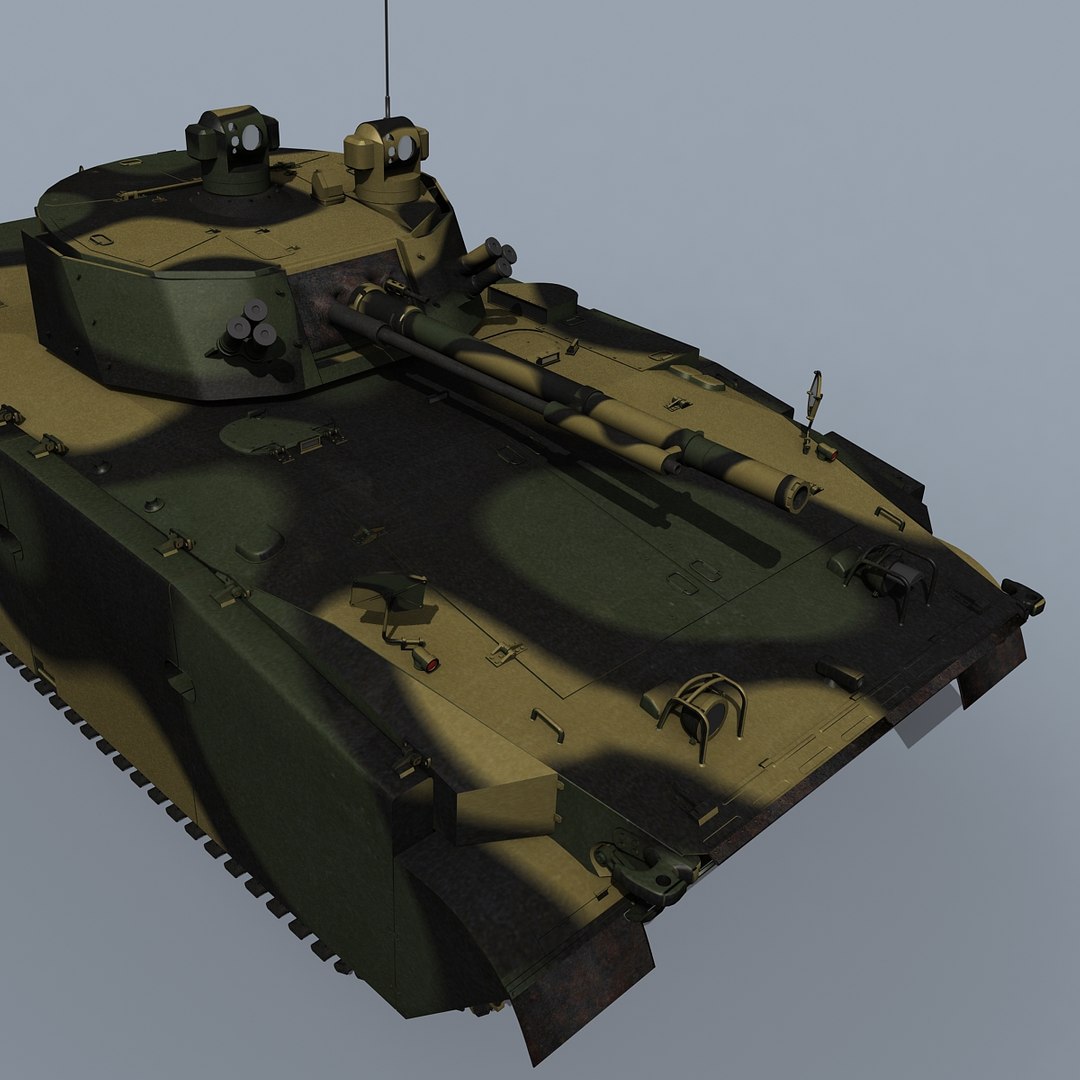 russian bmp-3m 3d model