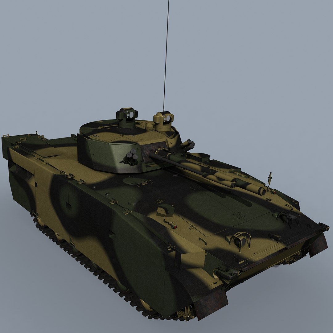 russian bmp-3m 3d model