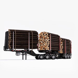 Double Log Trailer 3D