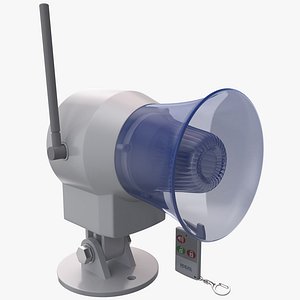 Wireless Siren with Remote Control