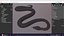 Crawling Snake - Animated Game Asset