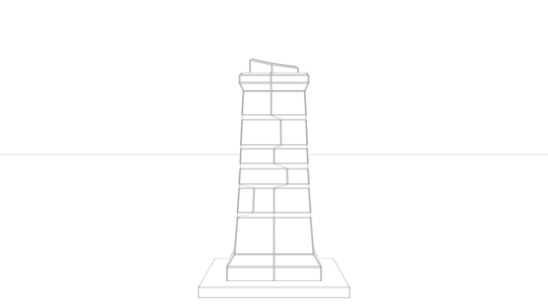 Pillar Architecture Structure 3D Model - TurboSquid 1700230