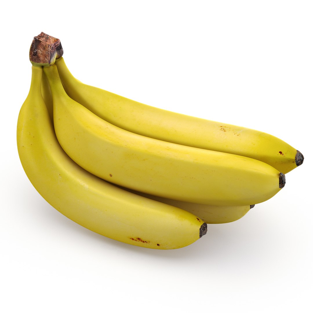 3d Banana Realistic