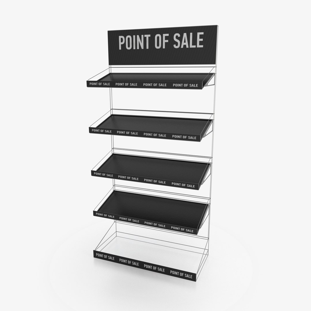 Display Rack 3D - TurboSquid 1361648