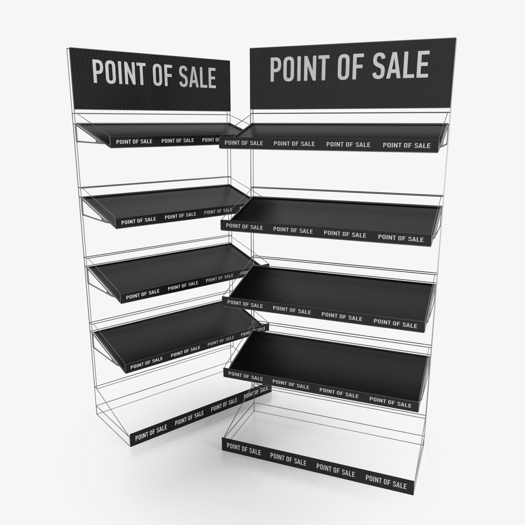 Display Rack 3D - TurboSquid 1361648