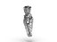 Crocodile Pendant CAD Model for Jewelry 3D Printing